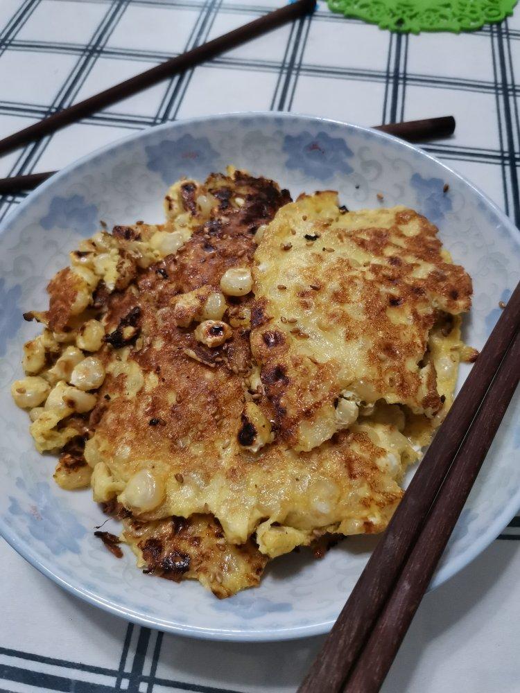 香甜玉米饼