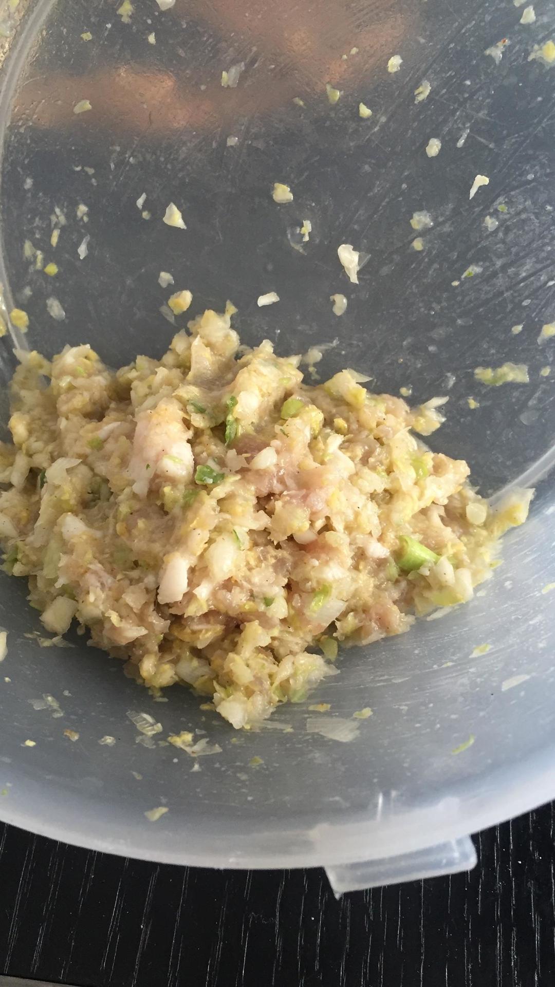 手工饺子馅。的做法