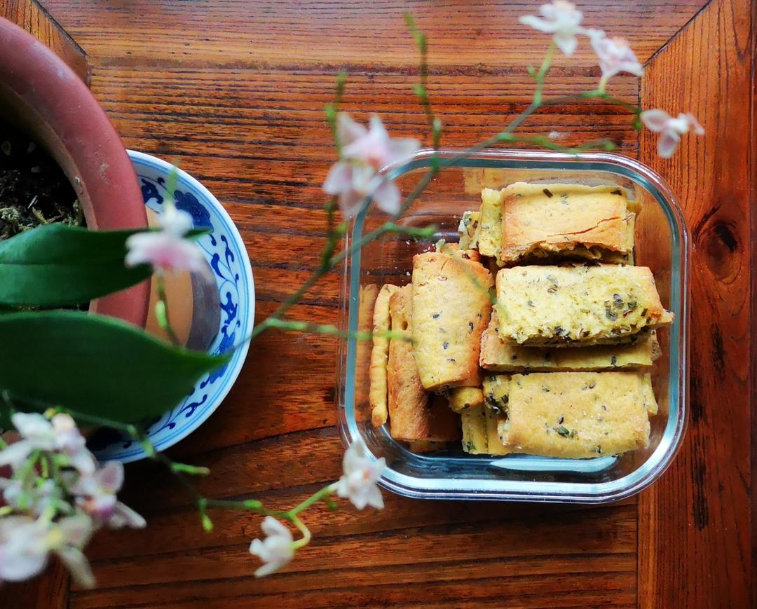 烤箱版小茴香葱油饼