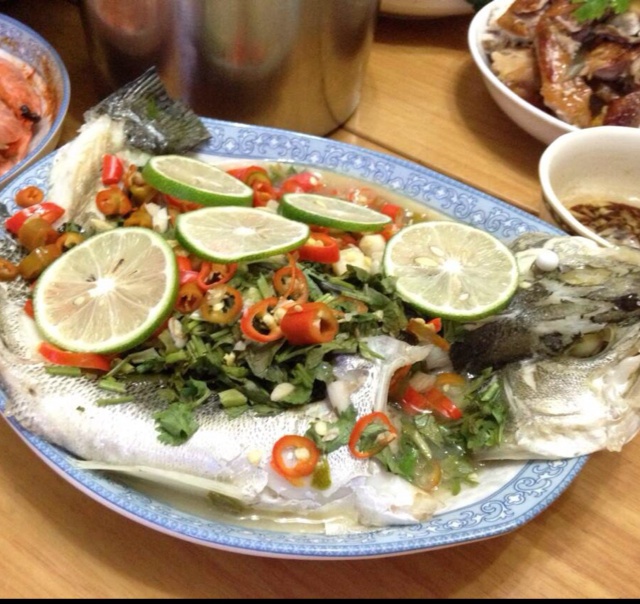 泰式青柠檬蒸鱼