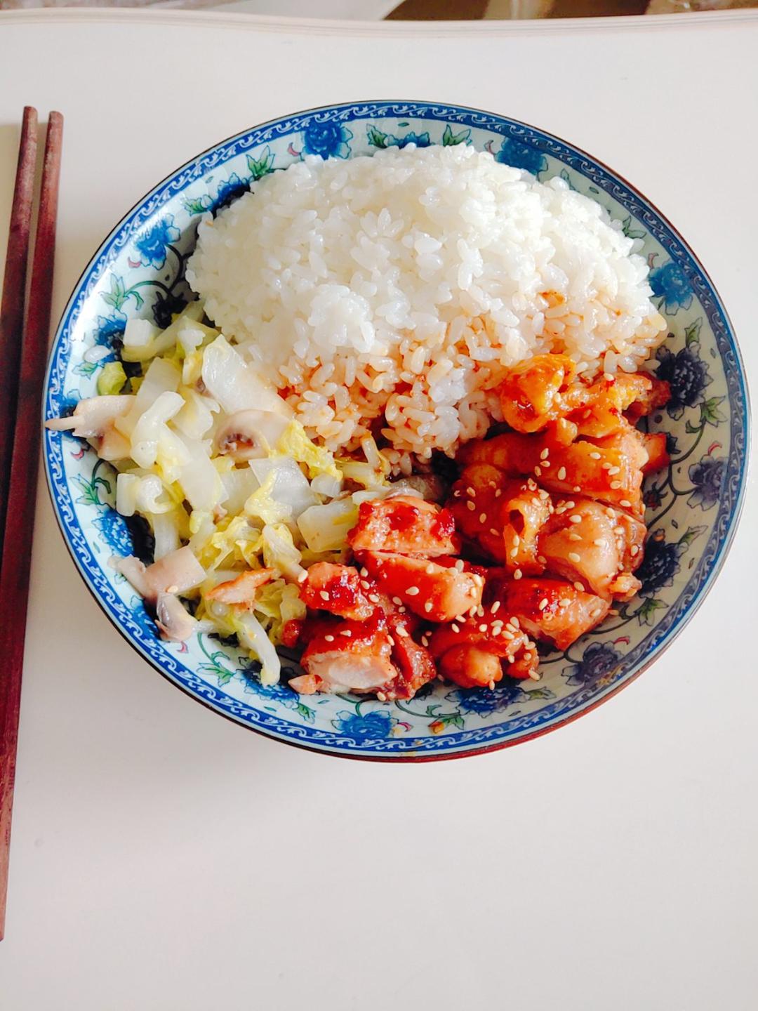 蜜汁照烧鸡肉饭