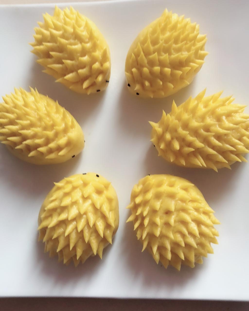 手机用户2882_kbms做的南瓜刺猬馒头