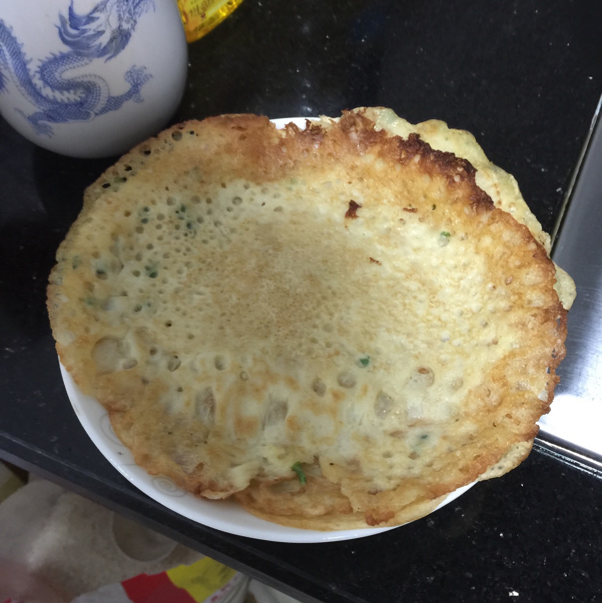 香葱鸡蛋饼