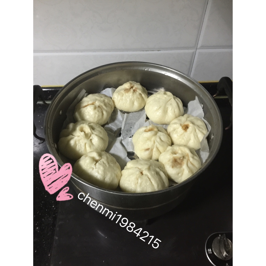 家庭手工肉馅大包子