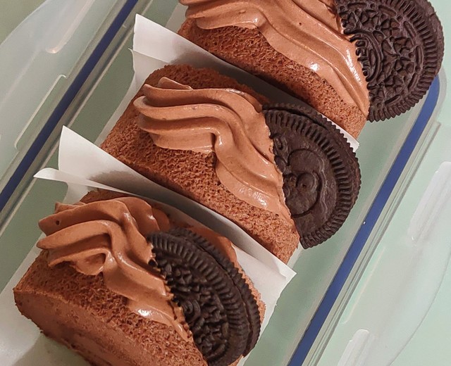 12L小烤箱巧克力奶油可可蛋糕卷详细教程