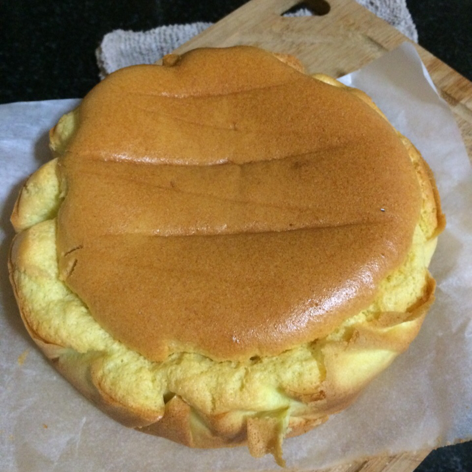 6寸原味戚风蛋糕