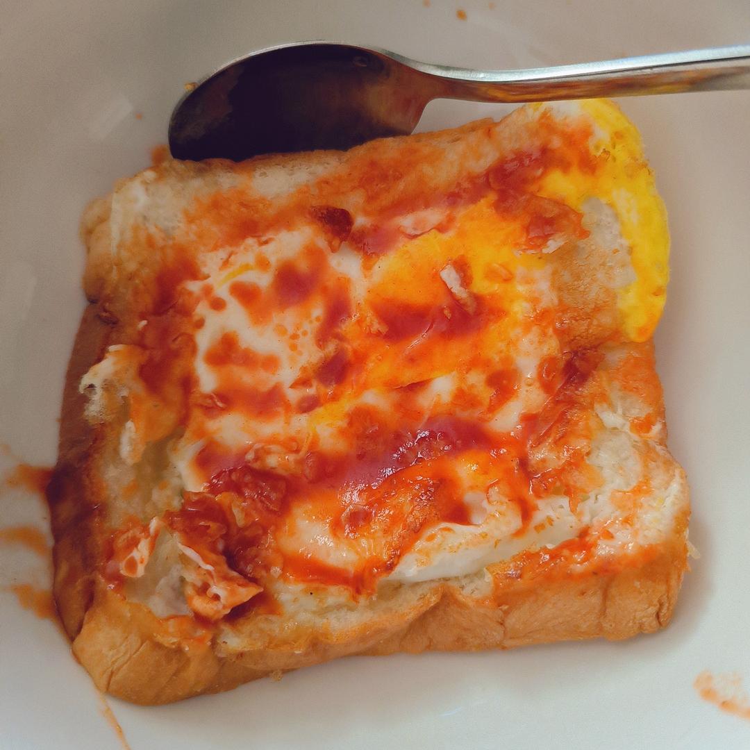 香煎鸡蛋面包片