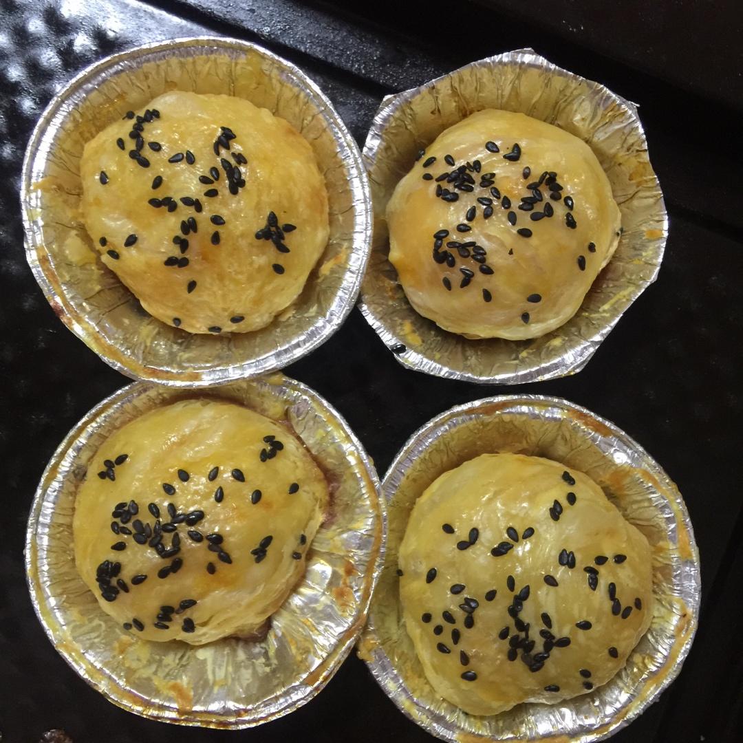酥皮紫薯奶酪球