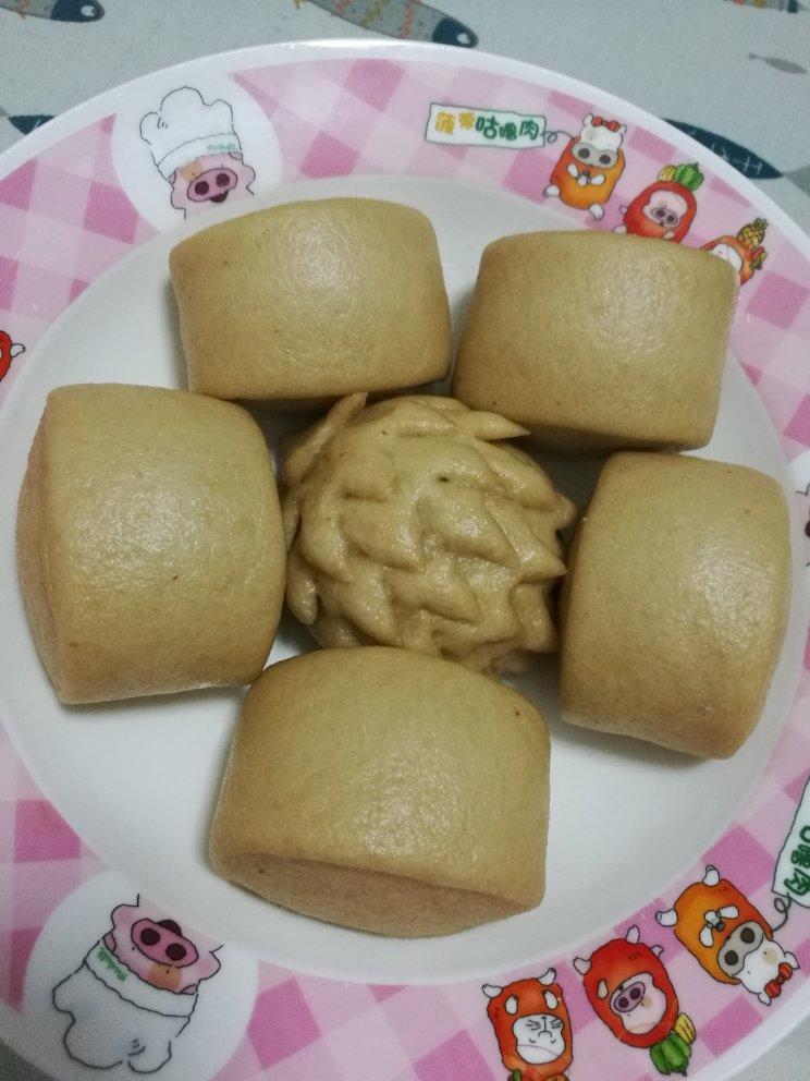 豆渣好去处--红糖豆渣馒头