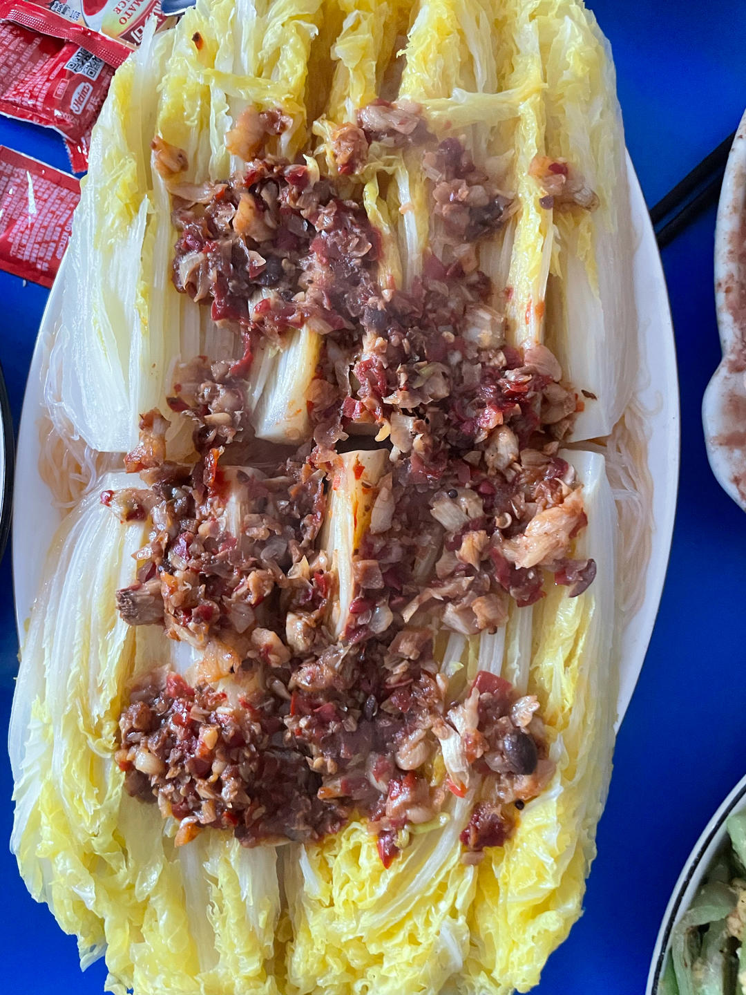 蒜蓉粉丝娃娃菜