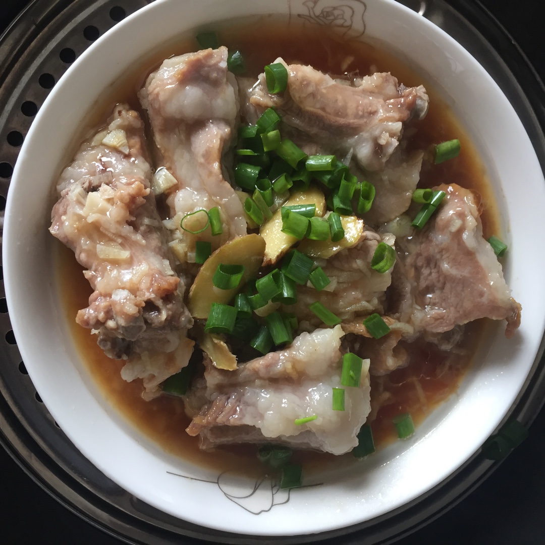 豆豉蒸排骨