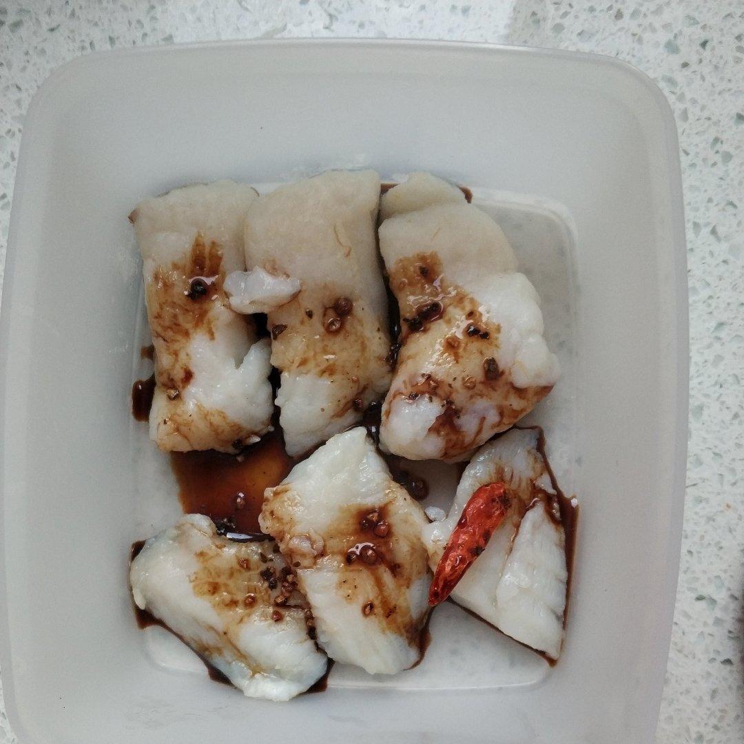 #28天减脂餐#清蒸龙利鱼+口蘑芦笋