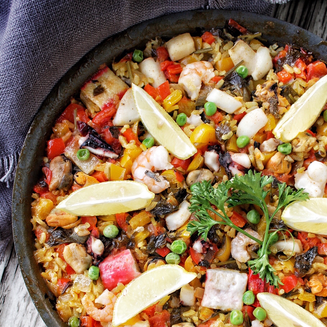 【曼食慢语】Seafood Paella 西班牙海鲜饭