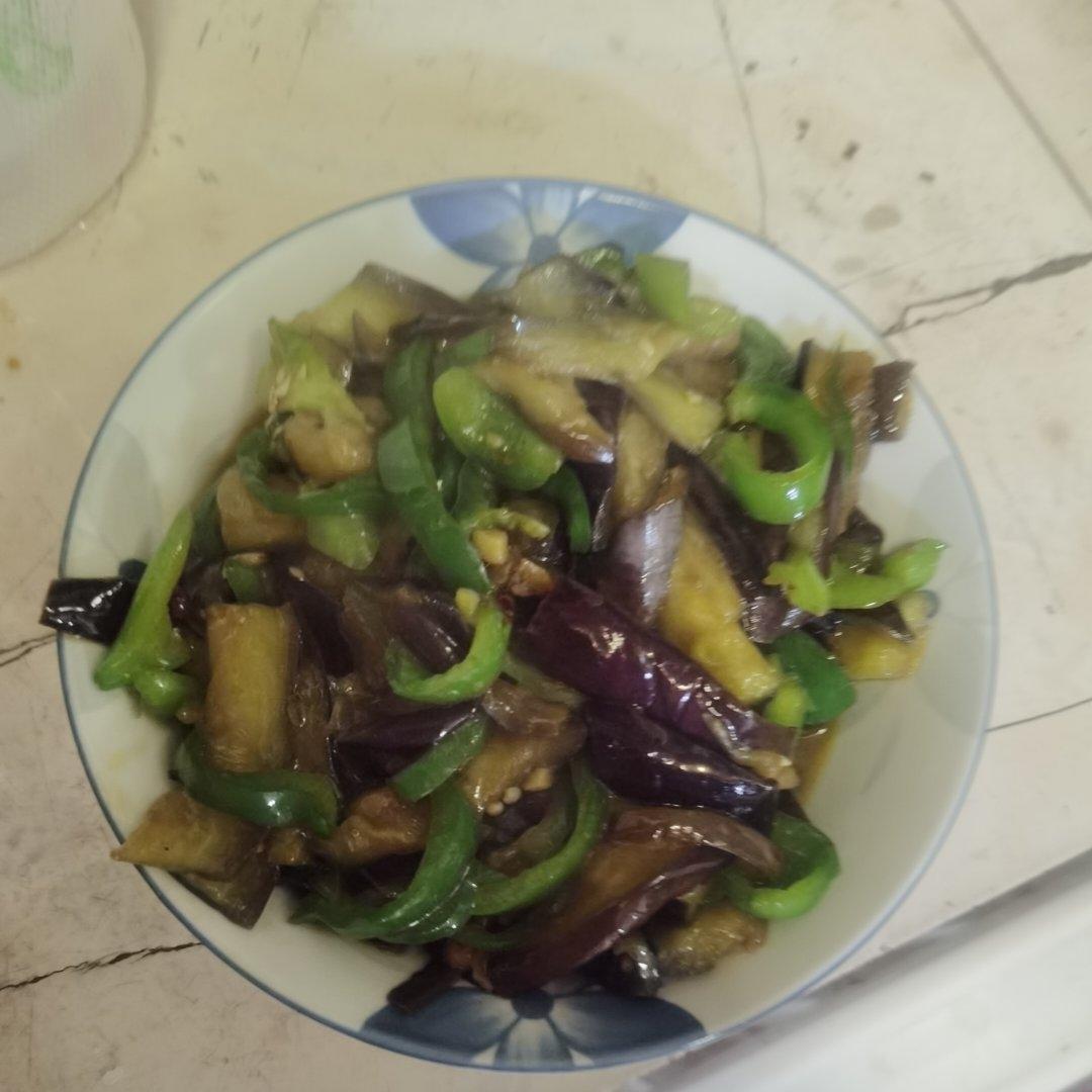 茄子🍆炒青椒
