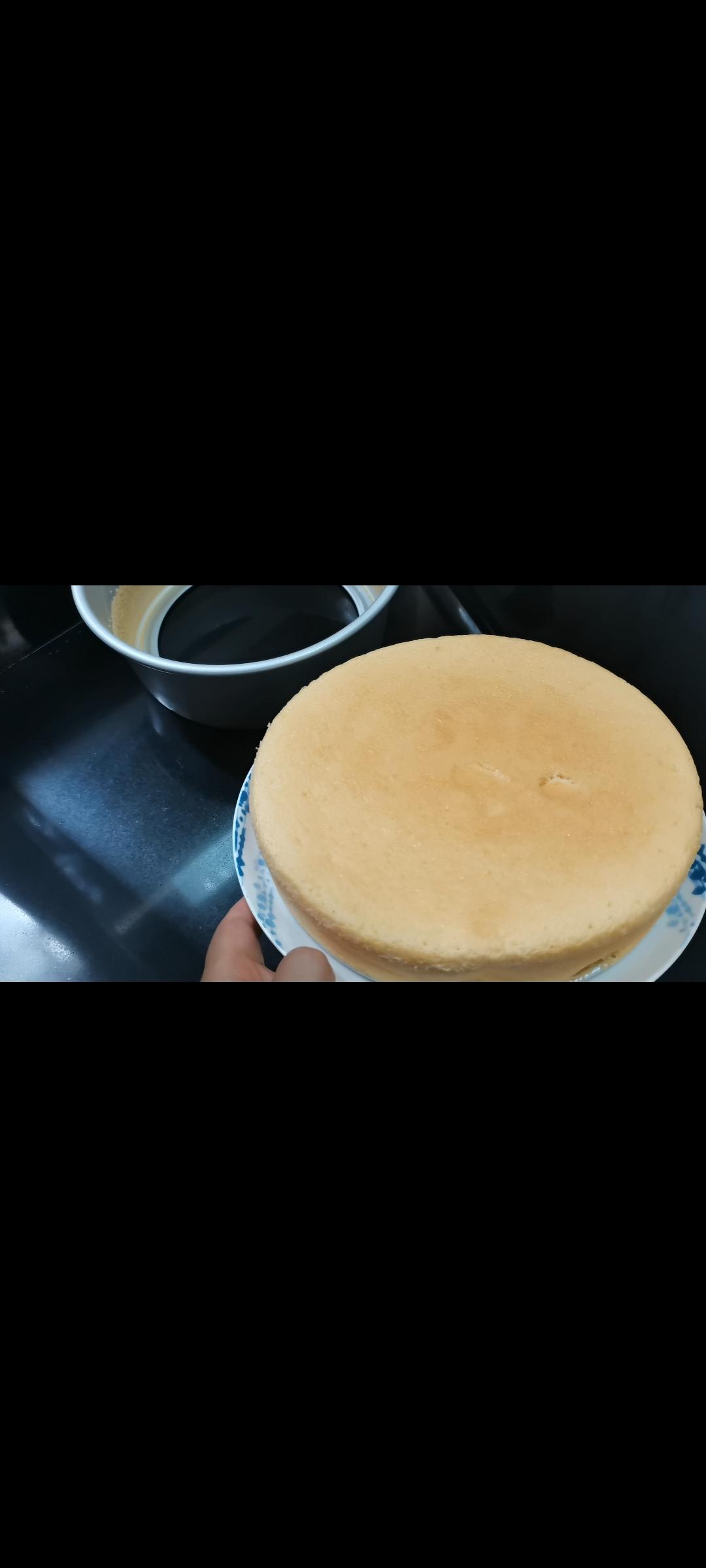 6寸戚风蛋糕｜烤箱版零失败