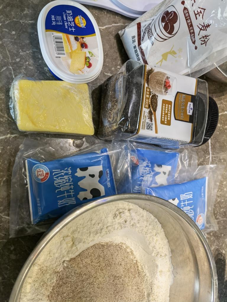 纯奶手撕吐司的做法 步骤1