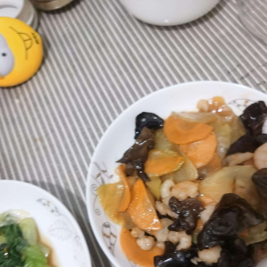 家常～清炒莴笋虾仁 清淡 快手