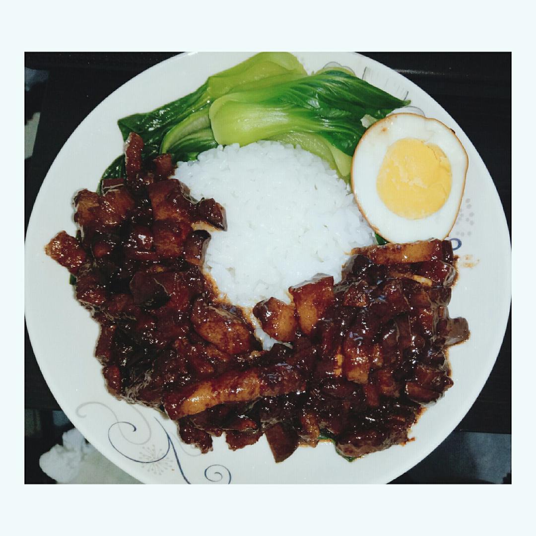 台式卤肉饭