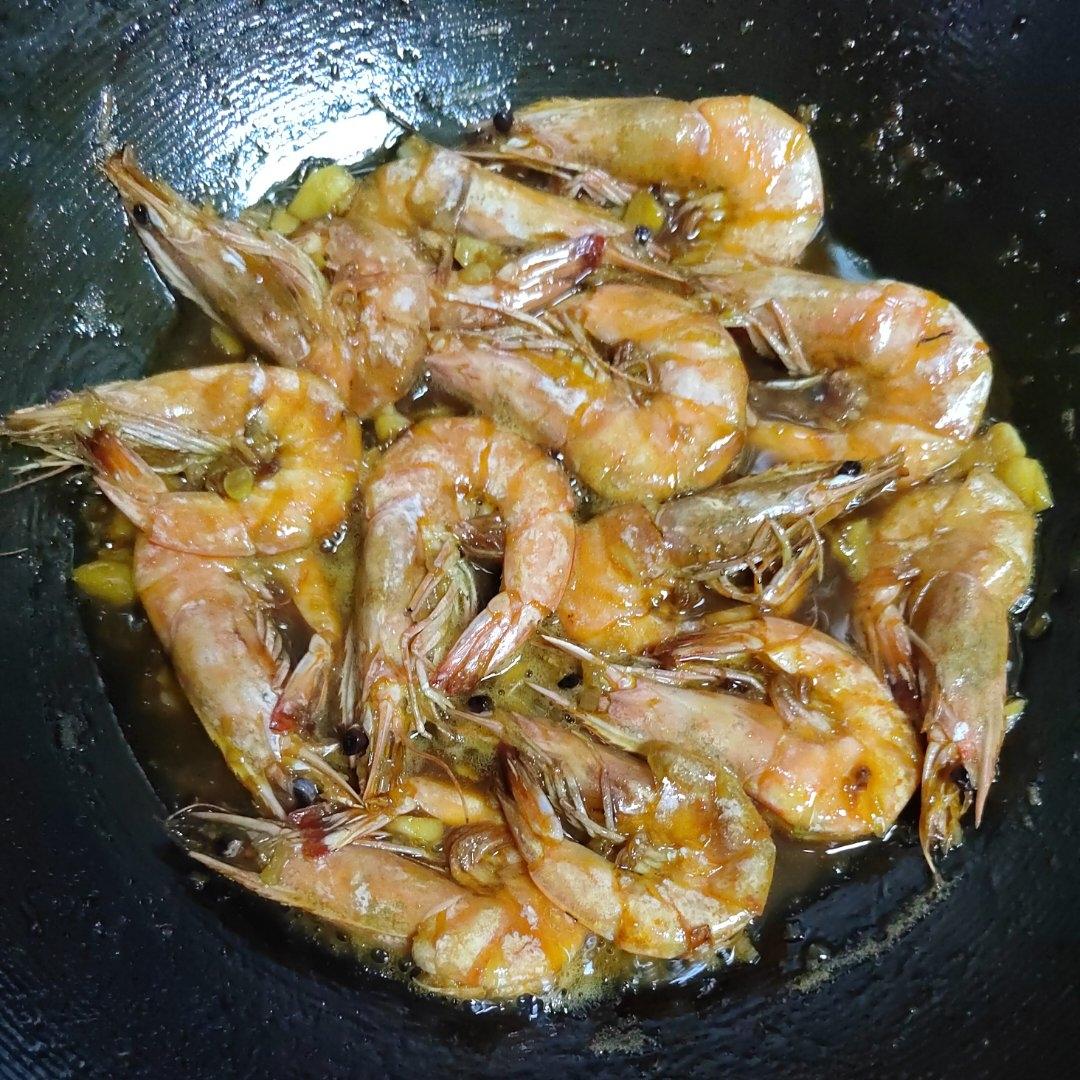 家庭版油焖大虾