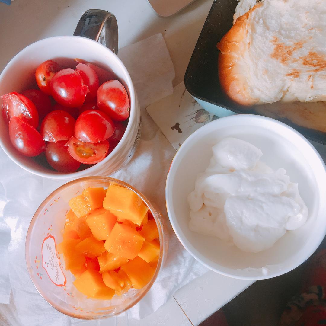 纯奶手撕吐司的做法 步骤1