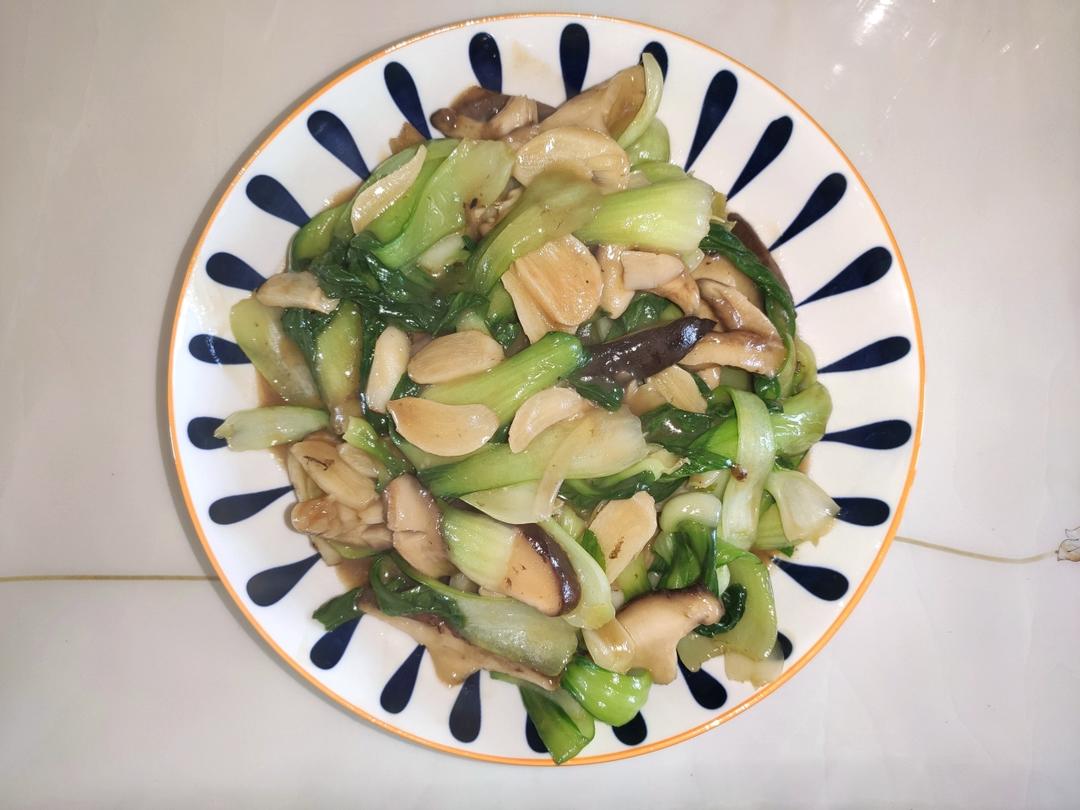 香菇油菜（简单快手）