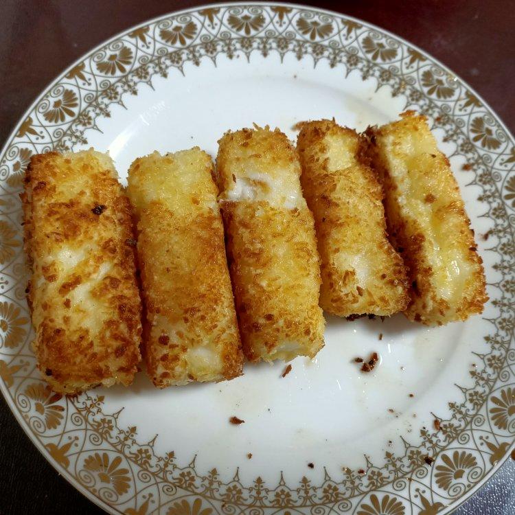 炸鲜奶糕【简单易做】