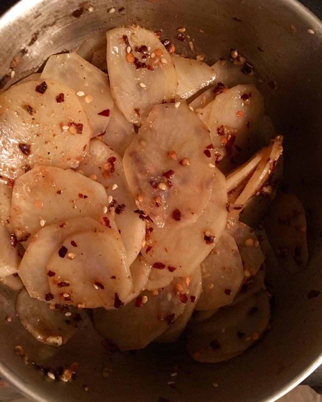 麻辣土豆片