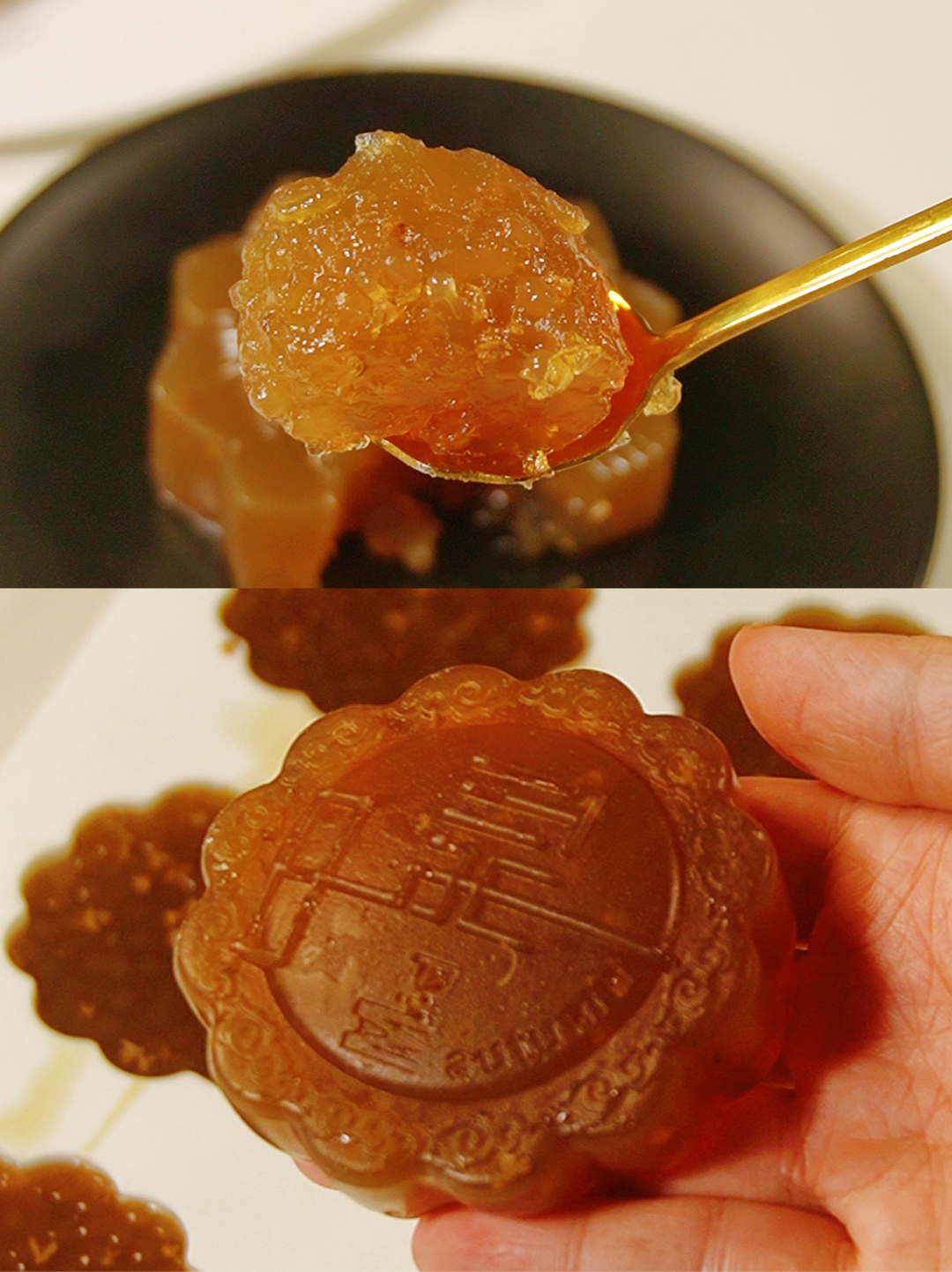 红糖西米桂花糕，软糯香甜，暖心搭配