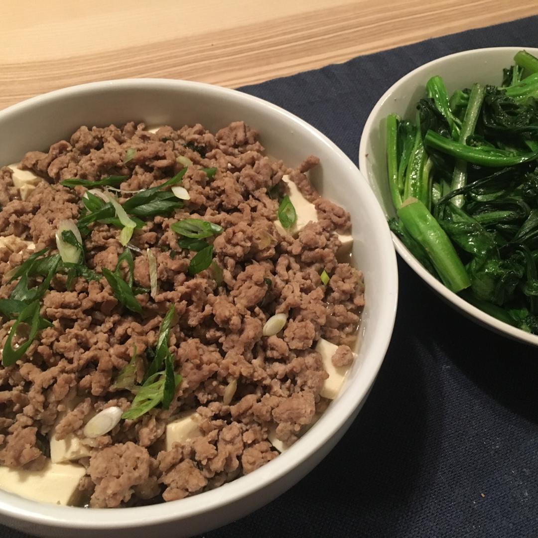 肉末蒸豆腐