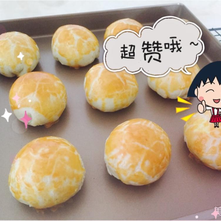 蛋黄酥：抹茶酥：（奶黄味）