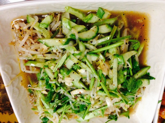 凉拌豆芽