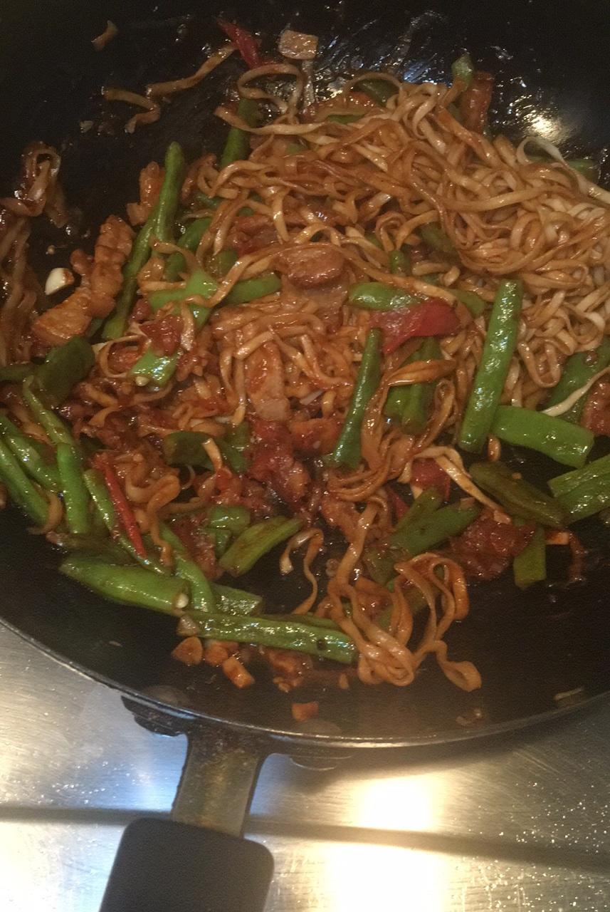 芸豆焖面（附万能的腌肉不老的办法）