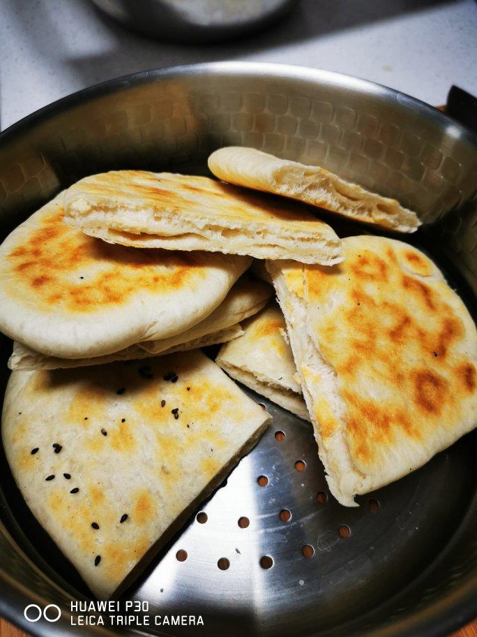 陕西水盆羊肉，大荔月牙饼（口袋饼）做法