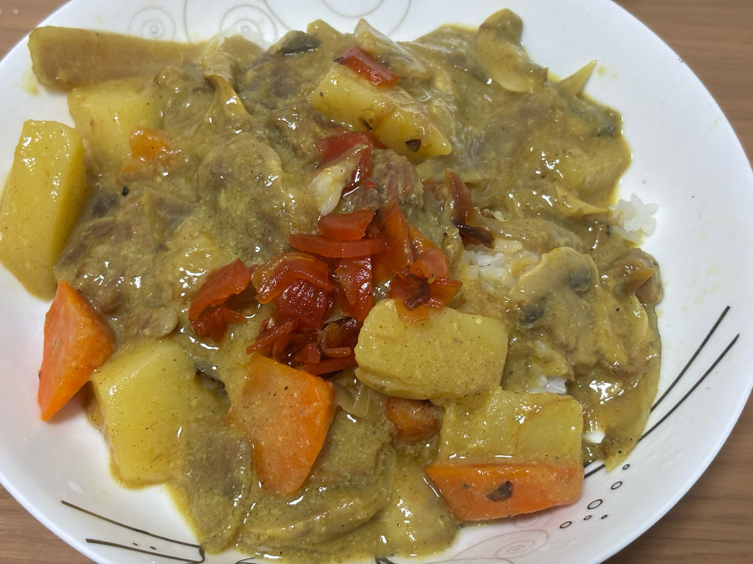 咖喱牛肉饭