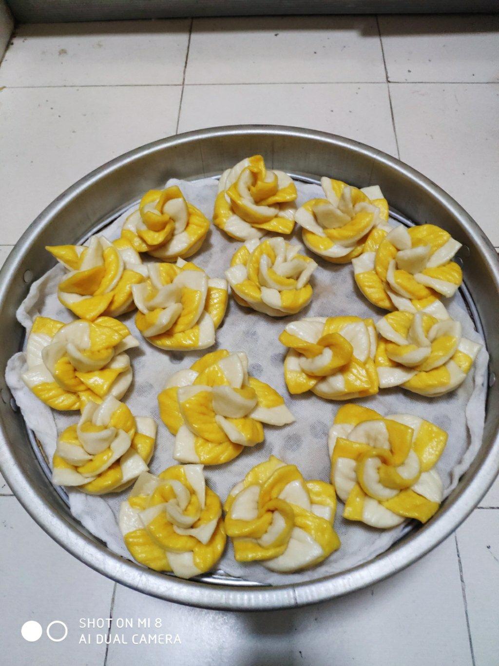 南瓜小花馒头