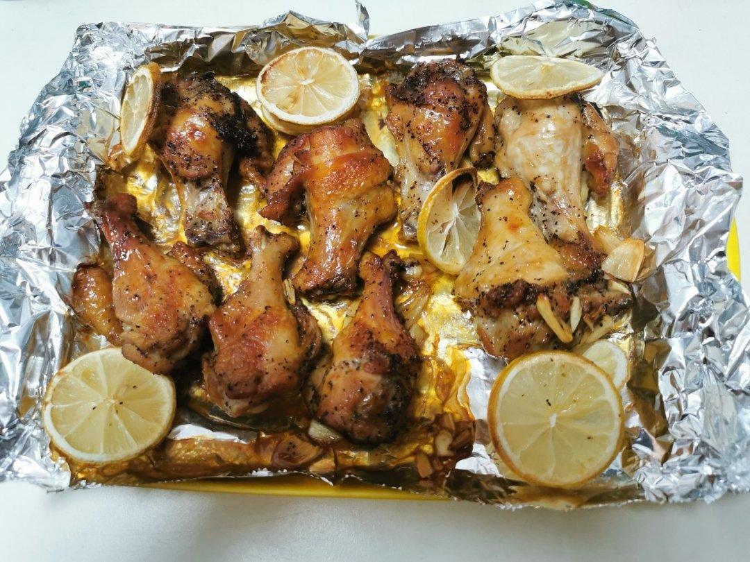 🍗好吃到舔手指网红柠檬烤鸡腿