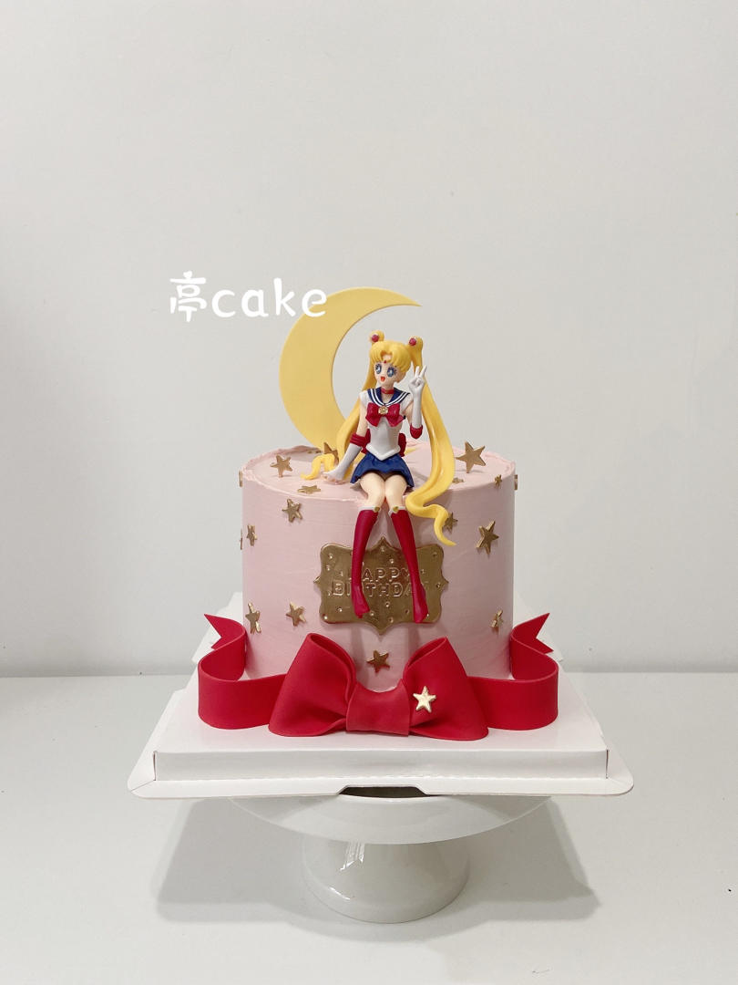 美少女战士翻糖蛋糕