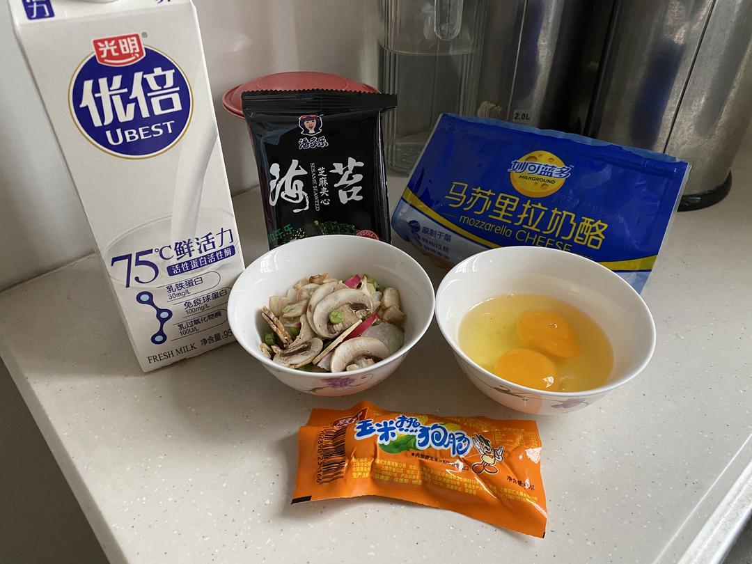 纯奶手撕吐司的做法 步骤1