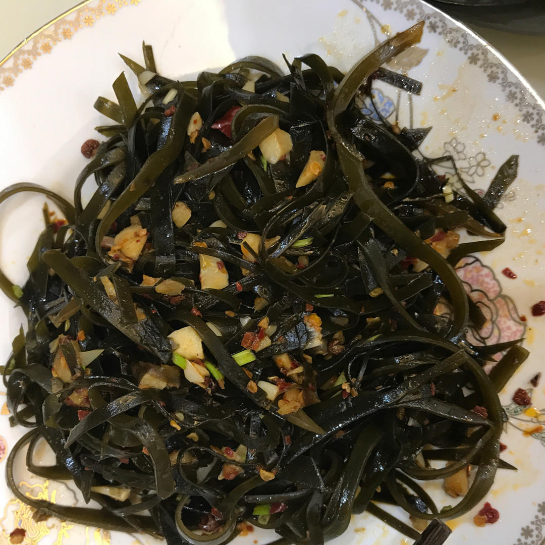 凉拌海带