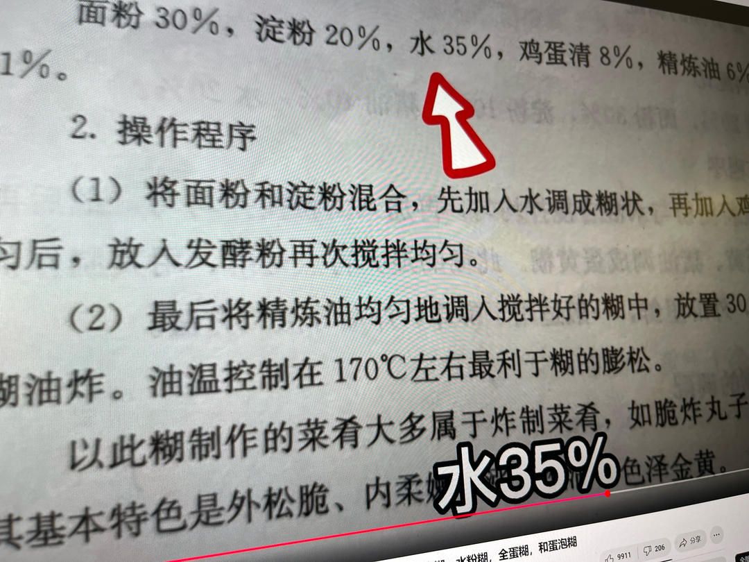 脆皮糊-大厨阿斗配方