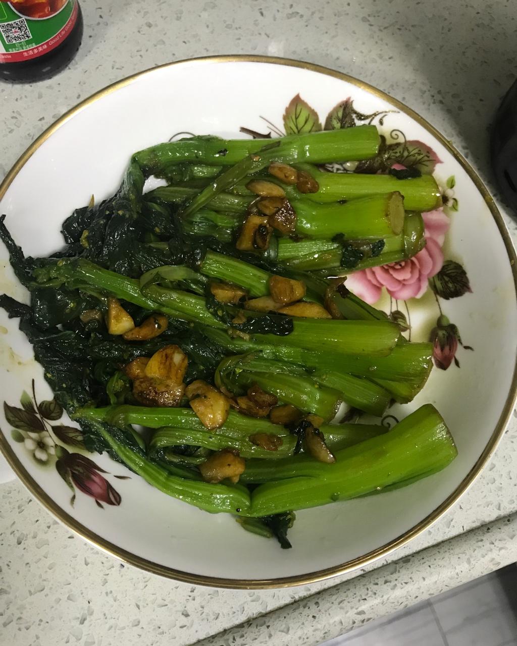 蒜蓉广东菜心(懒人超简易做法)