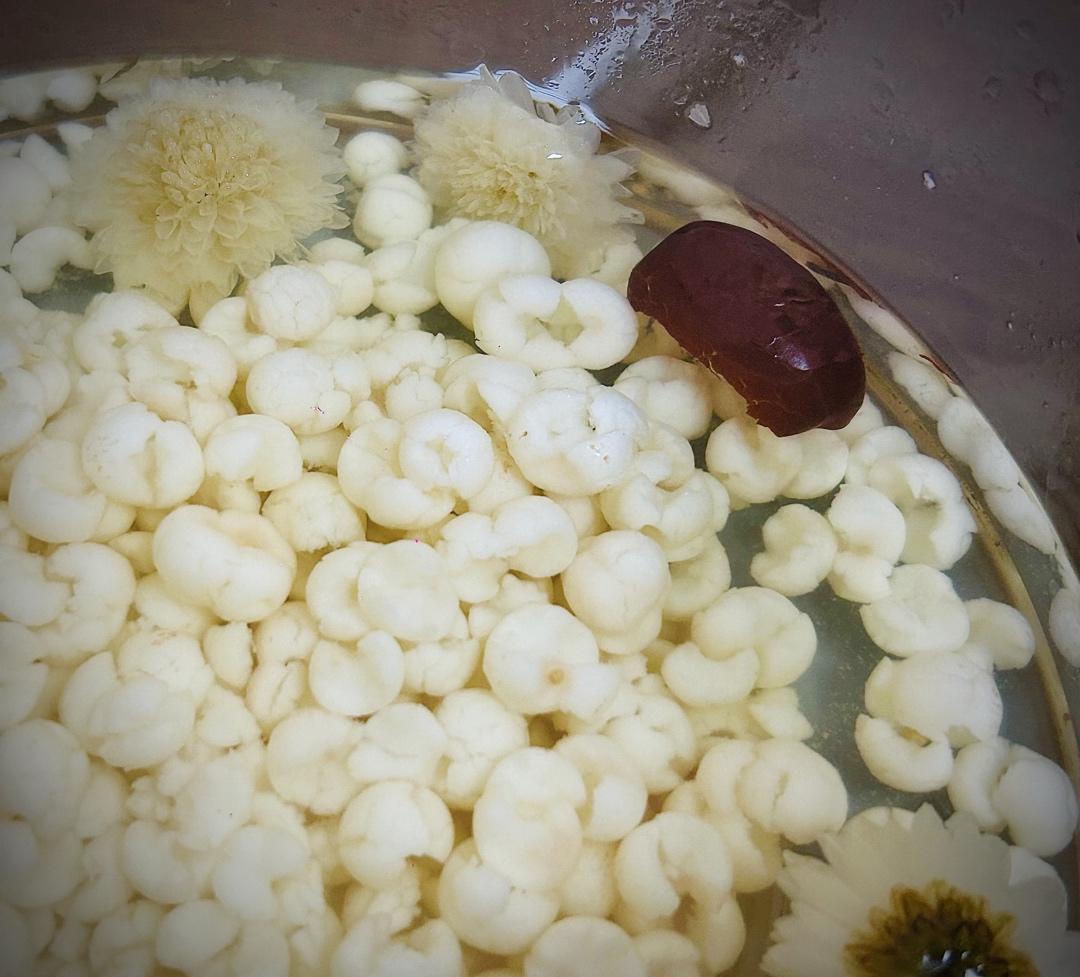 糖水鸡头米 30秒搞定