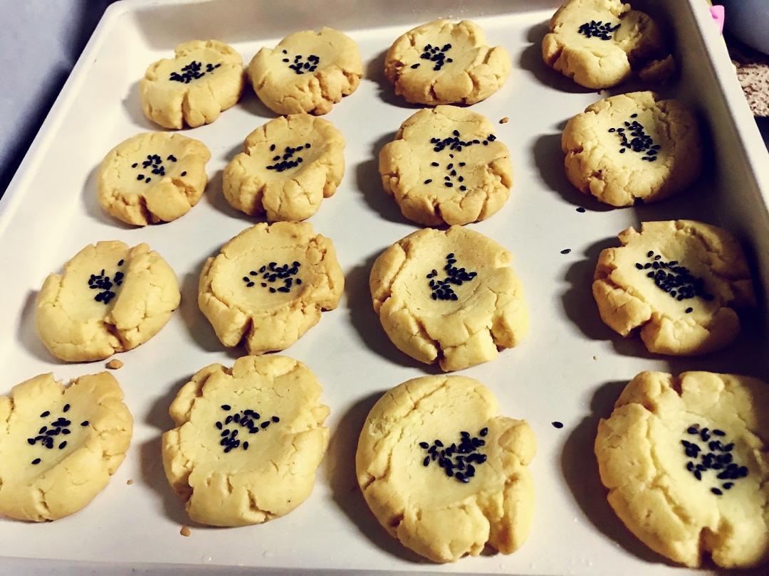 酥到掉渣‼️桃酥～玉米油版！超简单✌️