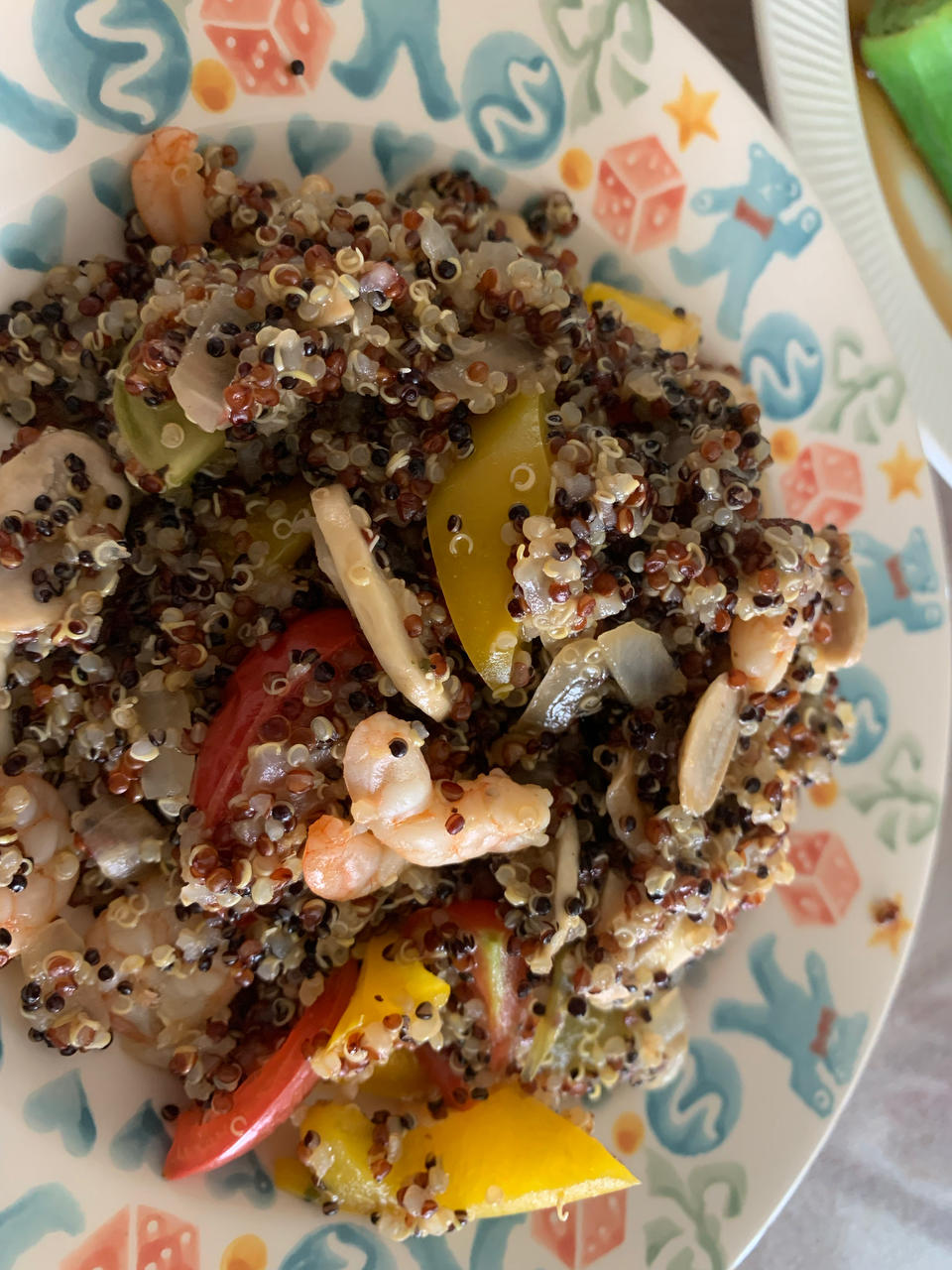 减脂三色藜麦饭