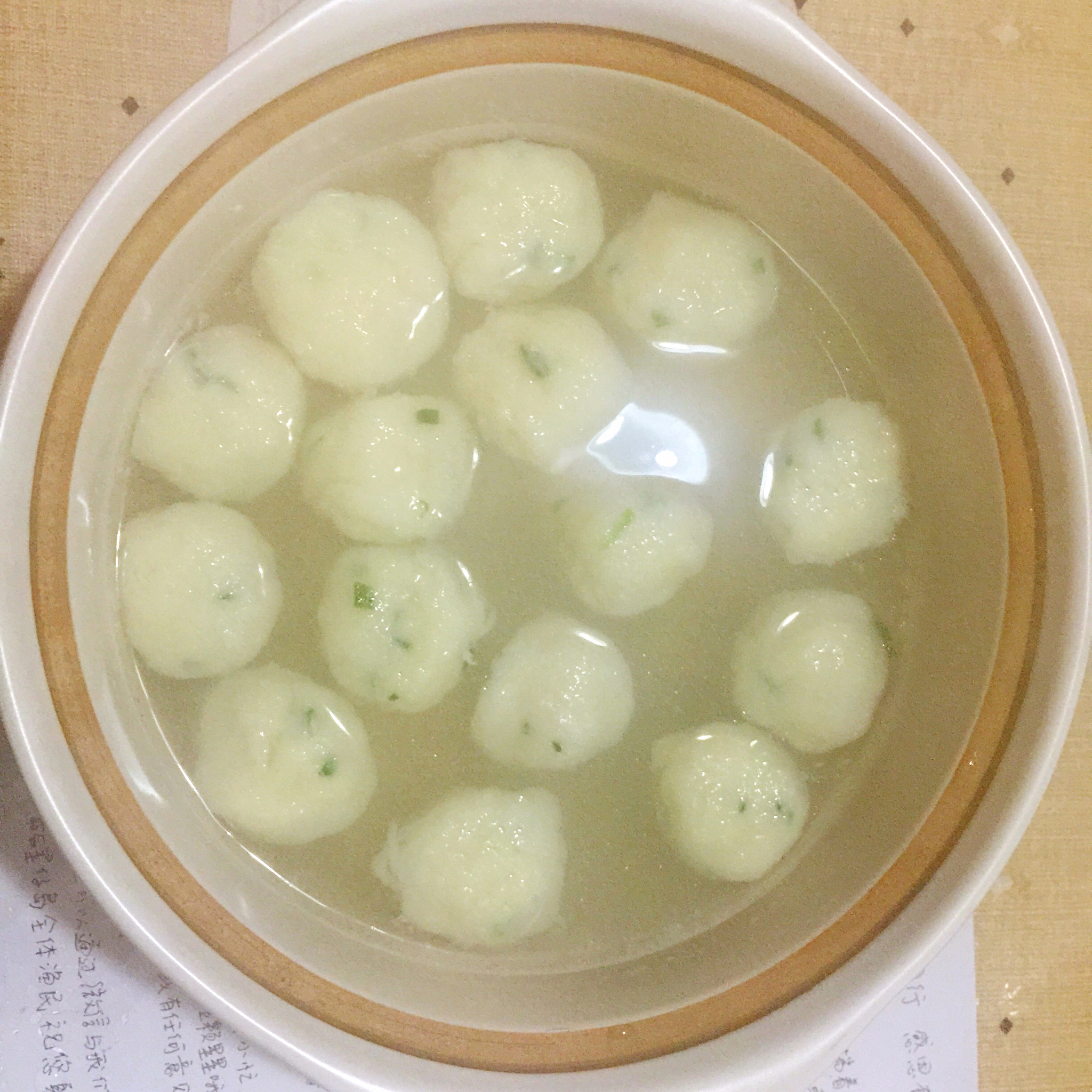 手打鱼丸（鲜嫩弹牙）