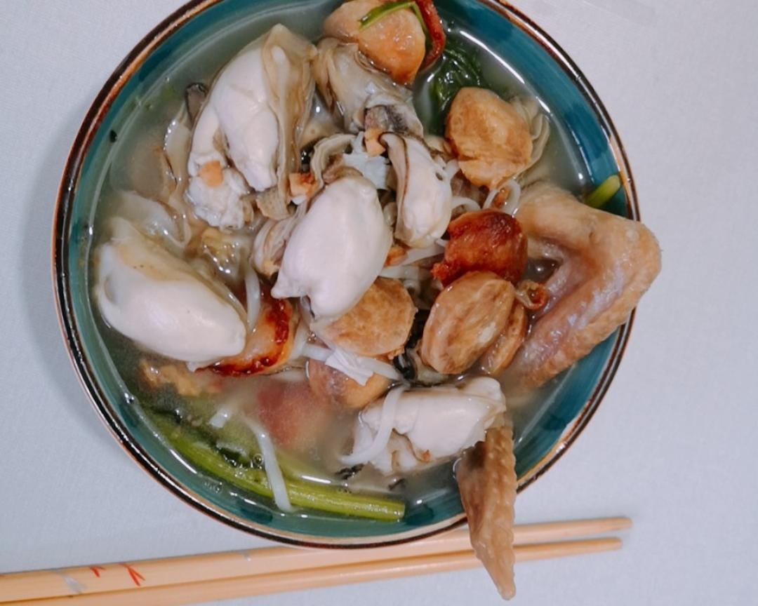 鲜掉眉毛的牡蛎面