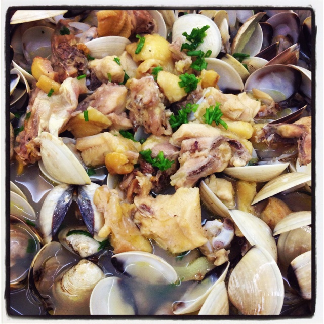 诺阳做的蛤蜊鸡