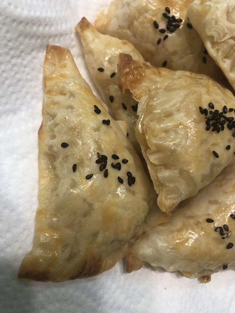 不用开酥，不用揉面，也能做香甜酥脆的苹果派