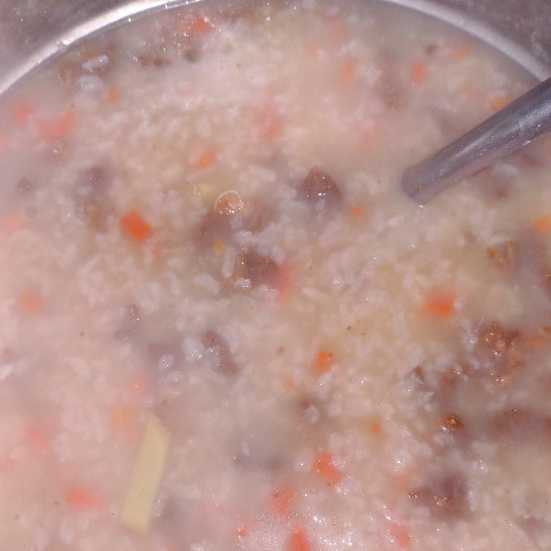 滑蛋牛肉粥
