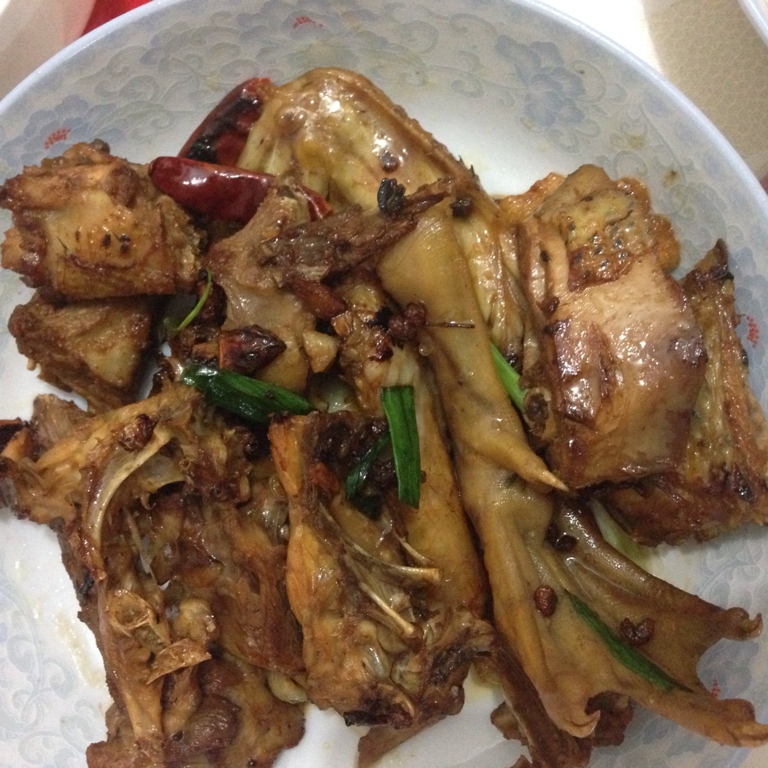 炒鸭肉